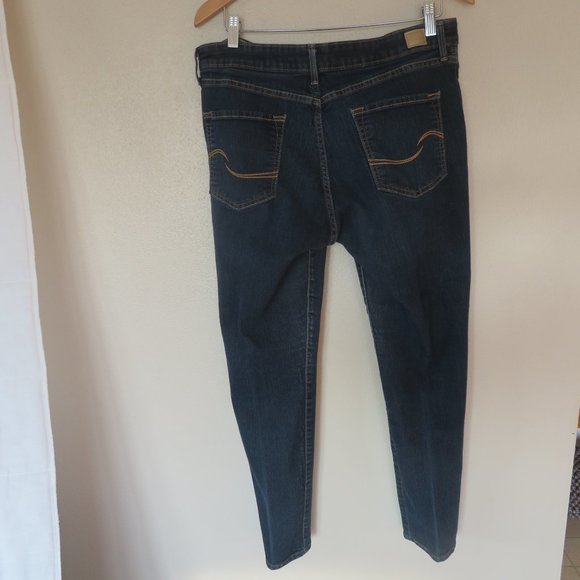 Women's Levi's Signature Totally Shaping Skinny Blue Jeans - Picture 3 of 7